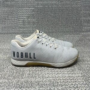 NOBULL Original Trainer SuperFabric Gray CrossFit Training Shoes Men 6 Women 7.5